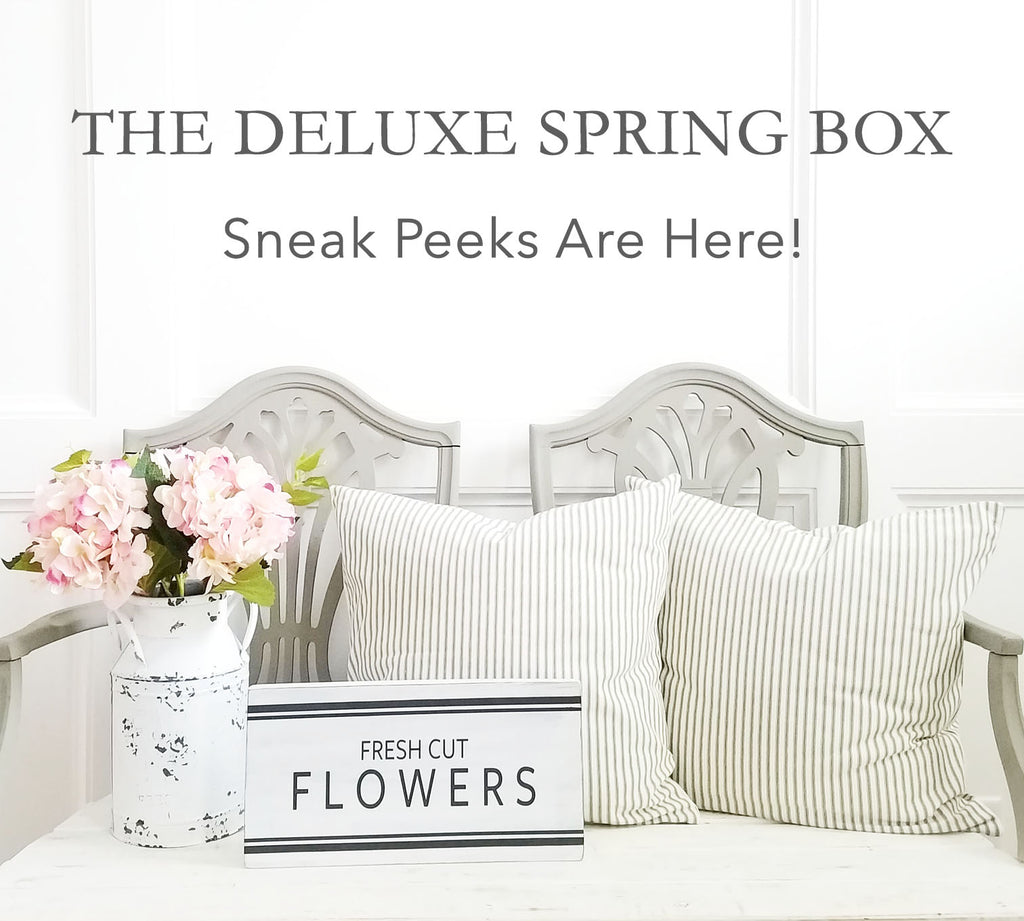 The Deluxe Spring Box Sneak Peek Is Here!