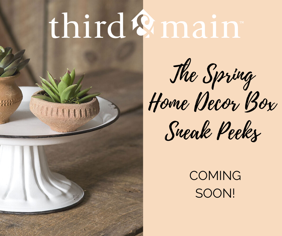 Spring Box Sneak Peeks Coming Soon!