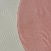 Set of 4 Reversible Faux Snakeskin Textured Round Placemats (Pink & Grey)