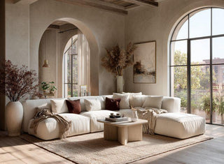 Layering Textures for the Coziest Fall Living Room