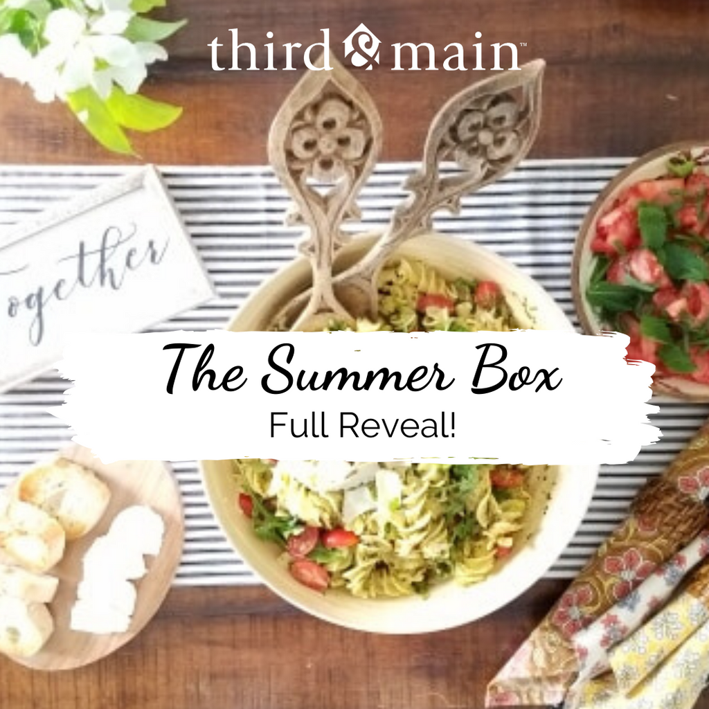 The Summer Home Decor Box Full Reveal