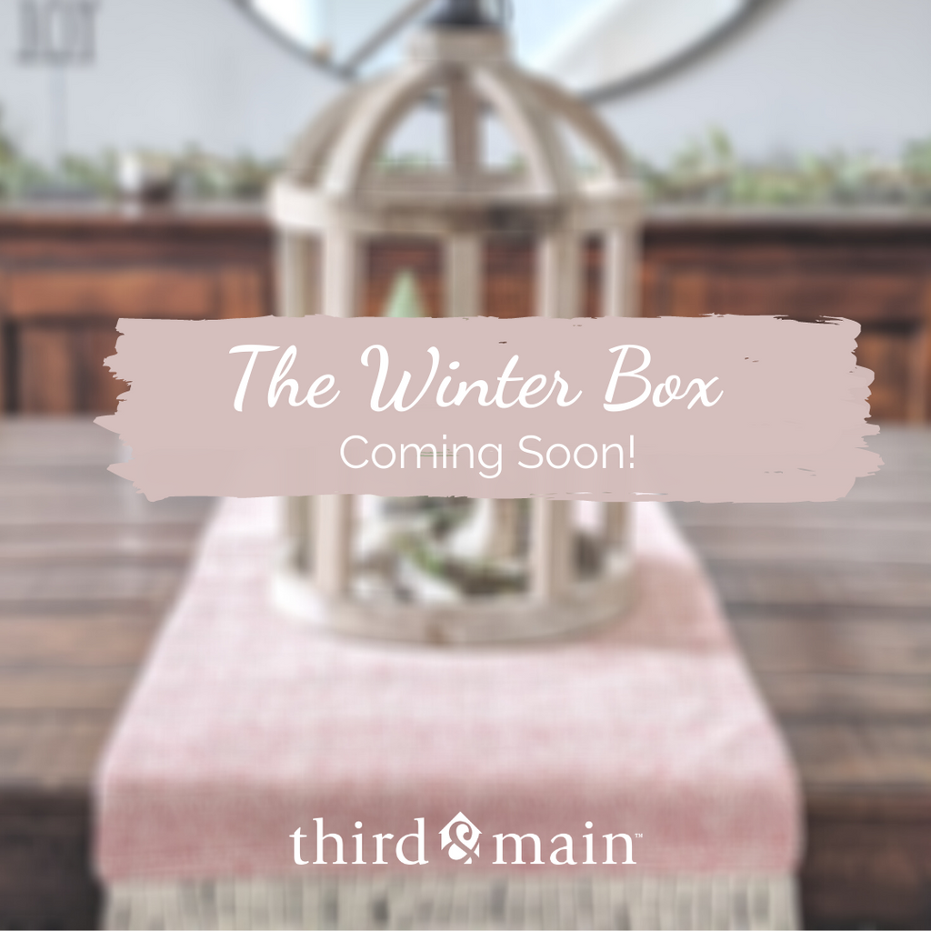 The Winter Home Decor Box Is Coming Soon!