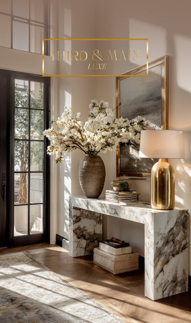 Luxe Home Decor | Statement Pieces & Fine Materials | Third & Main