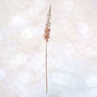 Door Buster 42.5 Inch Faux Peach/Light Orange Foxtail Lily Stem
