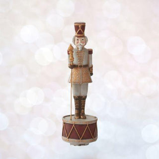 Door Buster Spinning Nutcracker Music Box