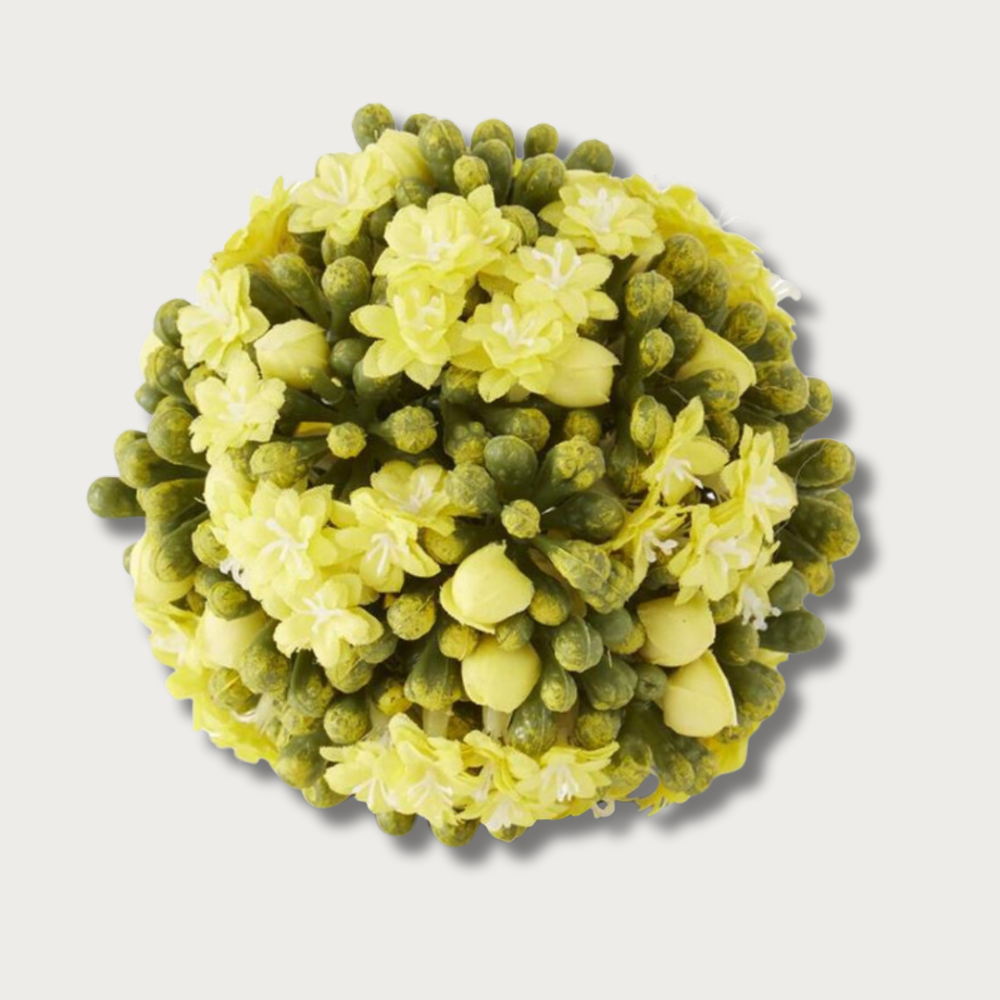 Yellow 4" Kalanchoe Floral Orb