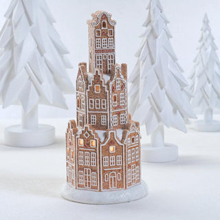 12” High LED Gingerbread House-Winter Decor-Third & Main-Third & Main