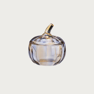 New With Tags Glass Lidded Two-Tone Pumpkin Jar/Container, Fall Decor, Home Decor, Fall, Halloween Decor, Halloween, Autumn, Pumpkin, Third & Main