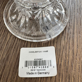 New With Tags in Box Marquis by Waterford Bougeoir Crystal Candleholder/Vase (Sold Individually)