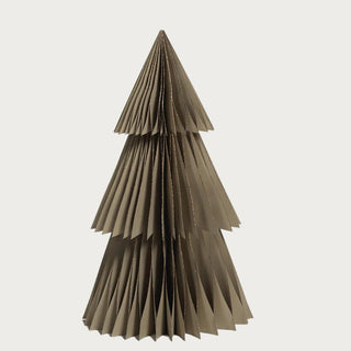 18" High WishPaper Tree taupe with Rose Gold Edge, Third & Main