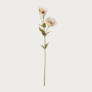 18" cream real touch bellflower stem for fall decor styling