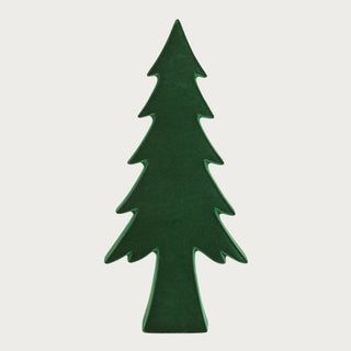 18-inch flocked green velvet tree, elegant winter tabletop and mantel holiday décor accent. Third & Main, Home Decor, Holiday Decor, Winter Decor, Christmas Decor, Modern Farmhouse Christmas Decor, Flocked