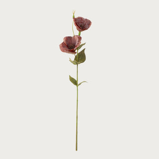 19 inch Real Touch Burgundy Bellflower Stem