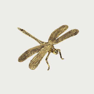 Golden Dragonfly Figurine-Decor-Third & Main-Third &amp; Main