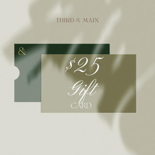 Third & Main E-Gift Card-Gift Card-Third & Main-$25.00-Third &amp; Main