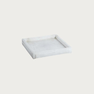 8.5" L Alabaster Tray-Decorative Tray-Third & Main-Third &amp; Main