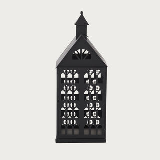 20.25_High_Matte black Metal Phantom Manor for Halloween Decor