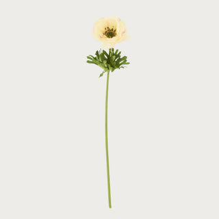 20.5 Inch Light Yellow true Bloom Real Touch Buttercup Stem from Third & Main