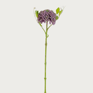 20_Inch_Real_Touch_Light_Purple_Sedum_Stem- by Third_Main style don a light color background. Used for depth in floral arrangements 
