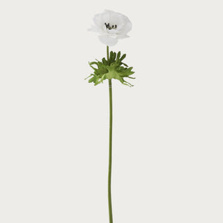 20 inch true bloom  real touch floral buttercup stem with green leaves
