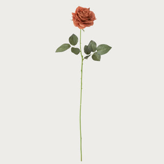 29.5" True Bloom Real TouchRust Colored  Rose Stem by Third & Main, Fall floral