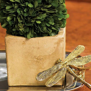 Golden Dragonfly Figurine-Decor-Third & Main-Third &amp; Main
