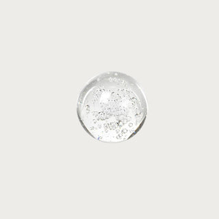 3 inch clear glass bubble decorative sphere, Third & Main