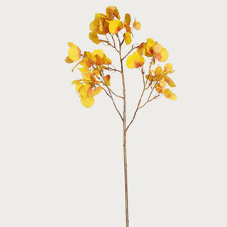 42" Yellow with reddish gold aspen spray stem