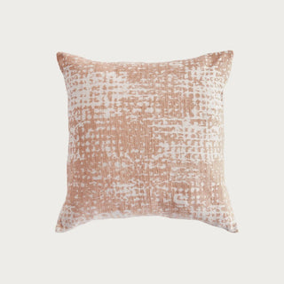 Square Blush Hana Jacquard Indoor/Outdoor Lumbar Pillow - Choose Your Size