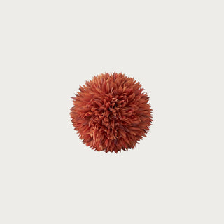 5" Burnt Orange Allium Ball