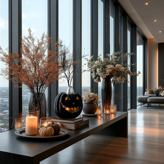 LED Black Velvet Jack O'Lanterns - Choose Your Style