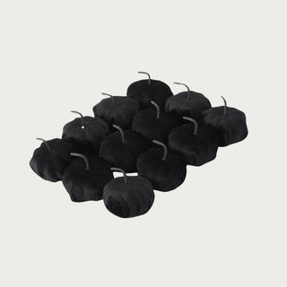 Box of 12 Black Velvet Mini Pumpkins, Halloween Decor Halloween, Pumpkin, Fall Decor, Velvet, Home Decor, Bowl Filler, Decorative Filler, Third & Main