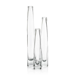 Brynn Slim Clear Vase- Medium, Vases, Home Decor, Third & Main, Glass Vase