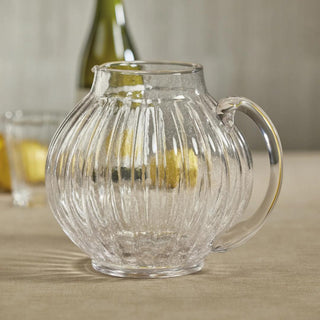 Bubble Glass Pitcher, This glass pitcher with internal bubbling is a must-have for any home bar or entertainment space. Third & Main, Home Decor, Spring decor, Summer Decor, Everyday Decor, Seasonal Decor, Christmas Decor, Entertainment, Entertainment Decor, Modern Farmhouse Decor, Modern Traditional Decor