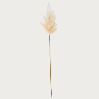 35 INCH FLOCKED CREAM PAMPAS GRASS BRANCH, Home Decor, Fall Decor, Autumn, Third & Main, Faux Floral, Fall Florals