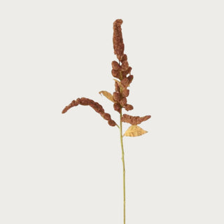 33" High Brown Real Touch Amaranthus Stem, Faux Floral, Floral, Fall Floral, Decor, Fall, Third & Main, Home Decor, Leaves, Autumn