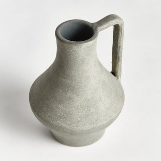 This decorative vase is made to look like a mediterranean-inspired water jug. Decorative use only. Vase, Jug, Third & Main, Home Decor, Modern Farmhouse decor, Modern Traditional, Everyday Decor, Spring Decor