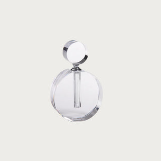 Large Crystal Glass Perfume Bottle, Home Decor, Third & Main, Accent item