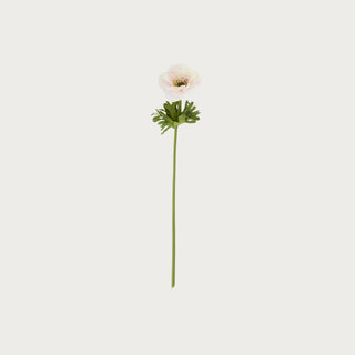 Light Pink Buttercup by True Bloom Floral by Third & Main, ultra-realistic faux flower with real touch petals and green stem, artificial buttercup for elegant floral styling. Real Touch,