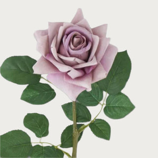 Light Purple Real Touch Duchess Rose, Faux Floral, Third & Main, Home Decor Spring Decor, Everyday Decor, Roses, Real Touch, Floral, Spring Floral, Rose, Duchess Rose, Artificial Flower 