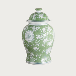 A classic chinoiserie jar in shades of green & white. Ginger Jar, Modern Traditional Decor
Third & Main, Home Decor Spring Decor, Everyday Decor, Ceramic, 