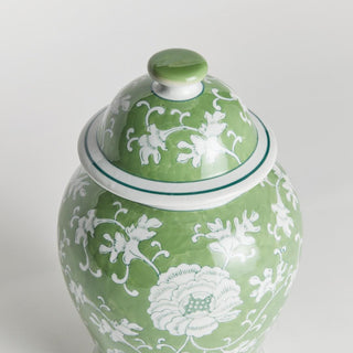 A classic chinoiserie jar in shades of green & white. Ginger Jar, Modern Traditional Decor
Third & Main, Home Decor Spring Decor, Everyday Decor, Ceramic, 