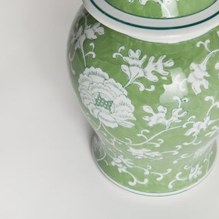 A classic chinoiserie jar in shades of green & white. Ginger Jar, Modern Traditional Decor
Third & Main, Home Decor Spring Decor, Everyday Decor, Ceramic, 