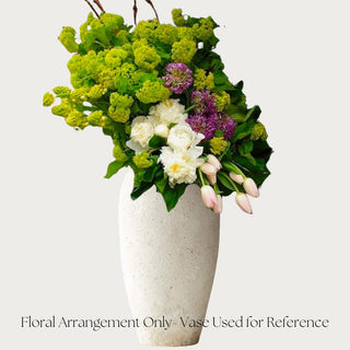 Luxury Premade Spring Floral Arrangement Vase Only, Third & Main, Luxury Premade Floral Arrangement - Floral Only, Luxury Home Decor, Luxury Decor, Premade Floral 