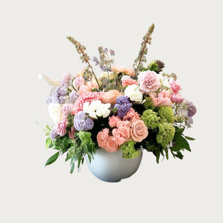 Malibu Muse True Bloom real Touch Floral Arrangement in 3 size options by Third & Main