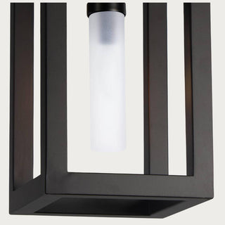 Matte Black Metal Montecito Outdoor/Indoor Pendant Lantern - Small, Lighting, Home decor, Third & Main