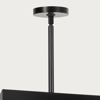 Matte Black Metal Montecito Outdoor/Indoor Pendant Lantern - Small, Lighting, Home decor, Third & Main