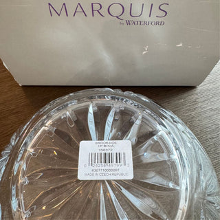 Marquis by Waterford Brookside 10" Crystal Bowl New in Box with tags by ReVive Decor