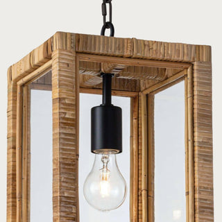 Newport Lantern- Small, Wooden, Lighting, Lights, Home Decor, Third & Main, Black, Modern Farmhouse