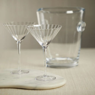 Set of 4 Clear Glass Martini Glasses, Made by glass artisans, this clear martini glass set features a streamlined design with a clean aesthetic. Third & Main Home Decor, Everyday Decor, Festive, Celebrate, Barware, Glass Set, Luxury Living, Luxury Decor